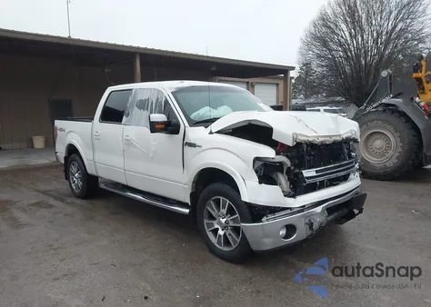 2014 Ford F-150 Lariat из США, поврежденный, VIN 1FTFW1EF2EKE04764